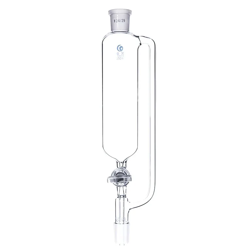 

25ml to 2000ml Lab Constant Pressure Separating Funnel With Glass Piston Joint Size: 19*19#, 24*24#, 29*29# Dropping Funnel