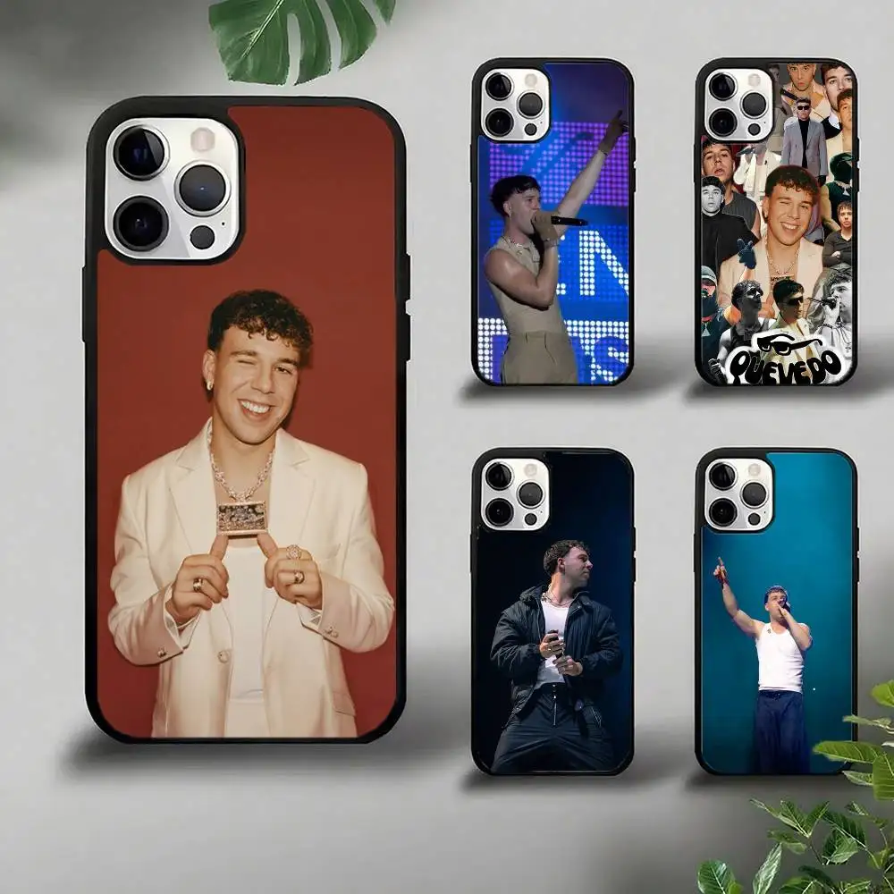 

Чехол для телефона Quevedo Spanish Singer с сильным магнитом для IPhone 16, 15, 14, 13, Pro Max 11, 12, мини