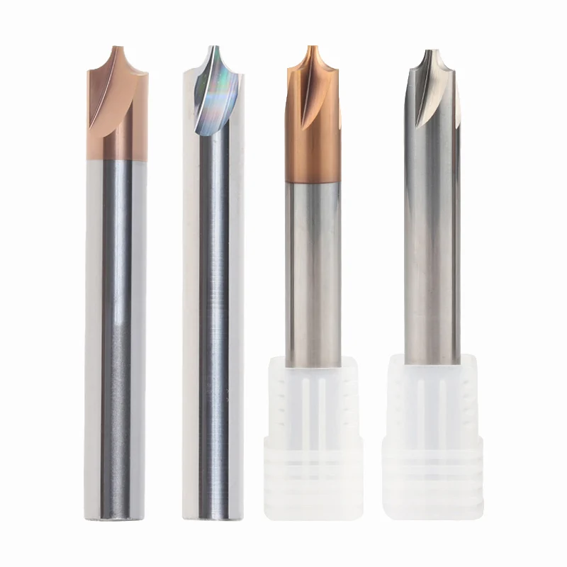 Carbide Radius Corner Rounding Cutter End Mill Inner R Mill R0.2  R0.3  R0.4 R0.5 R1 R2 R3 R4 R5 R6 CNC Chamfering Router Bit