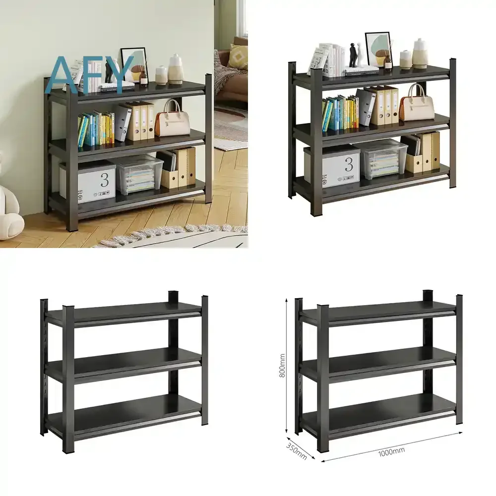 Duty Industrial Metal Storage Rack for Warehouse Garage Shop Powder Coated Steel Shelving Unit Heavy Duty Steel Rack Storage