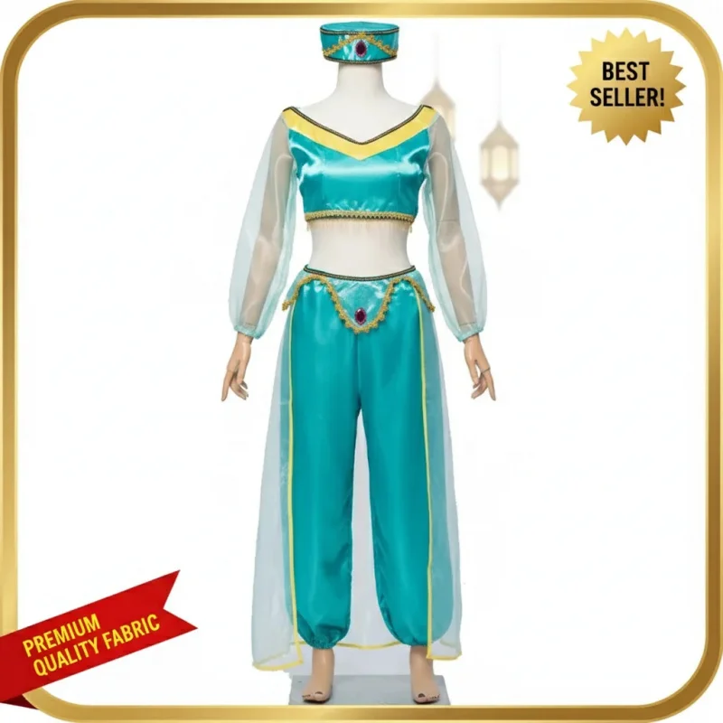 

☎UWAWA Moana 2 Vaiana Princess Costume Dress for Girls Role Play Outfit Halloween Purim Party Beach Clothing☎