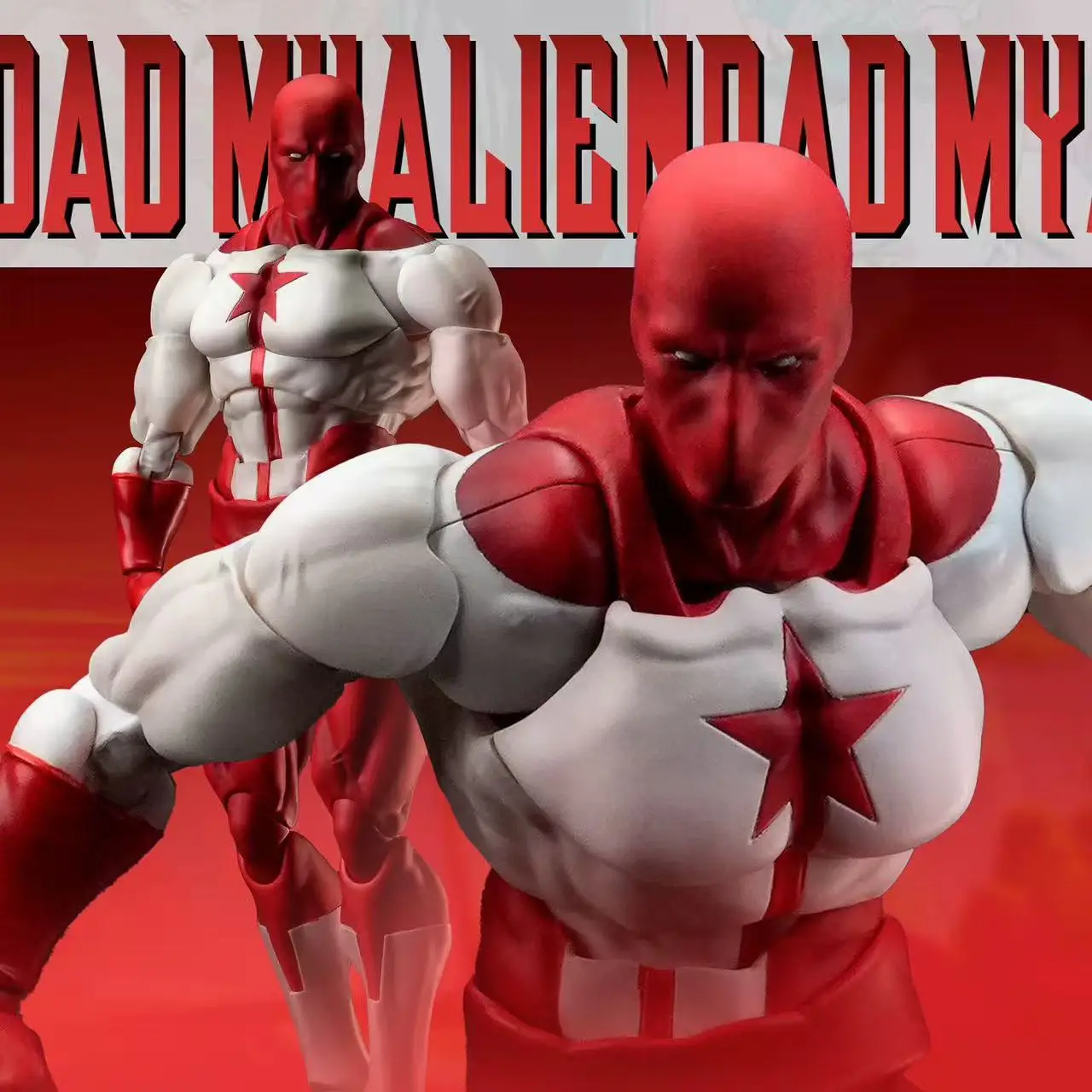 

ZOOMRIG ZR-001 Omni-Man Anime Action Figures Invincible Figurine Mark Grayson Statue PVC figures Model Joint Movable toys gifts