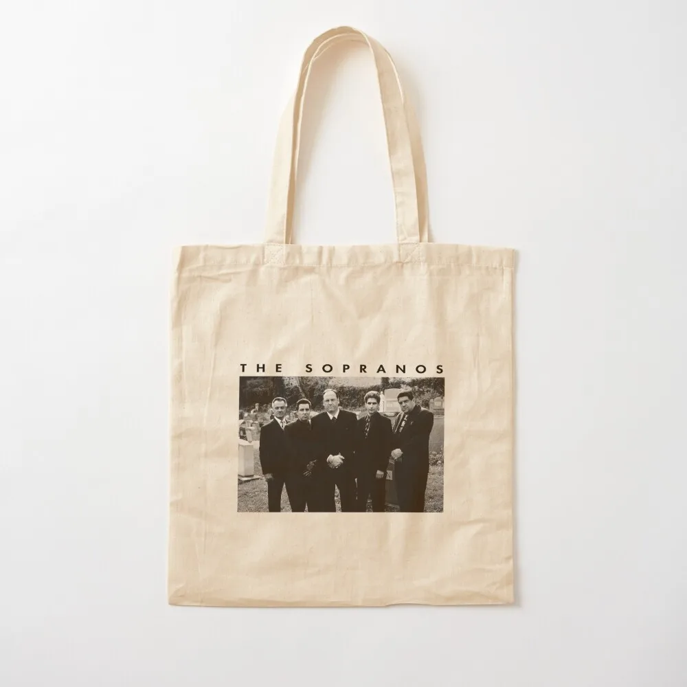 

The Sopranos - Retro Tote Bag Shopper bag luxury women supermarket folding bag Canvas Tote