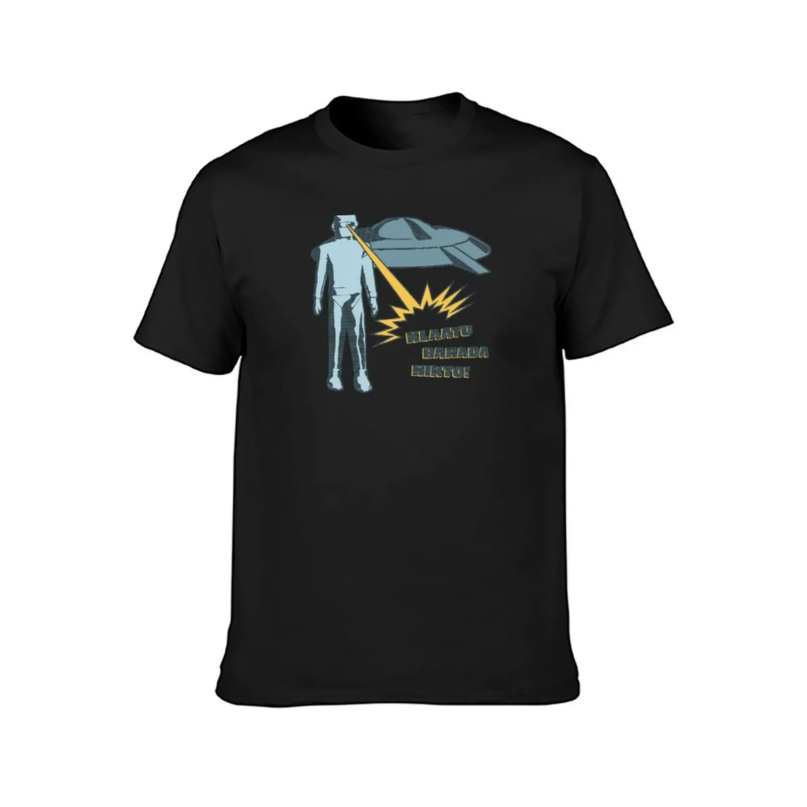 The Day the Earth Stood Still T-Shirt new edition summer tops heavyweights korean fashion mens t shirts casual stylish