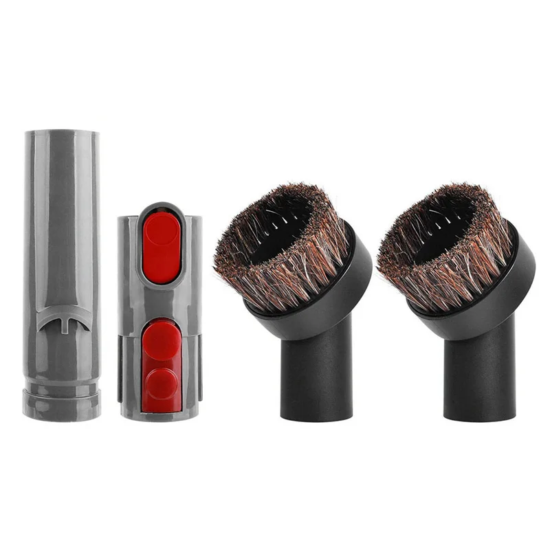 Horsehair Brush Vacuum Attachments As Shown Plastic+Horse Hair For Dyson Cordless Vacuum Cleaner V15 V12 V11 V10 V8 V7 V6