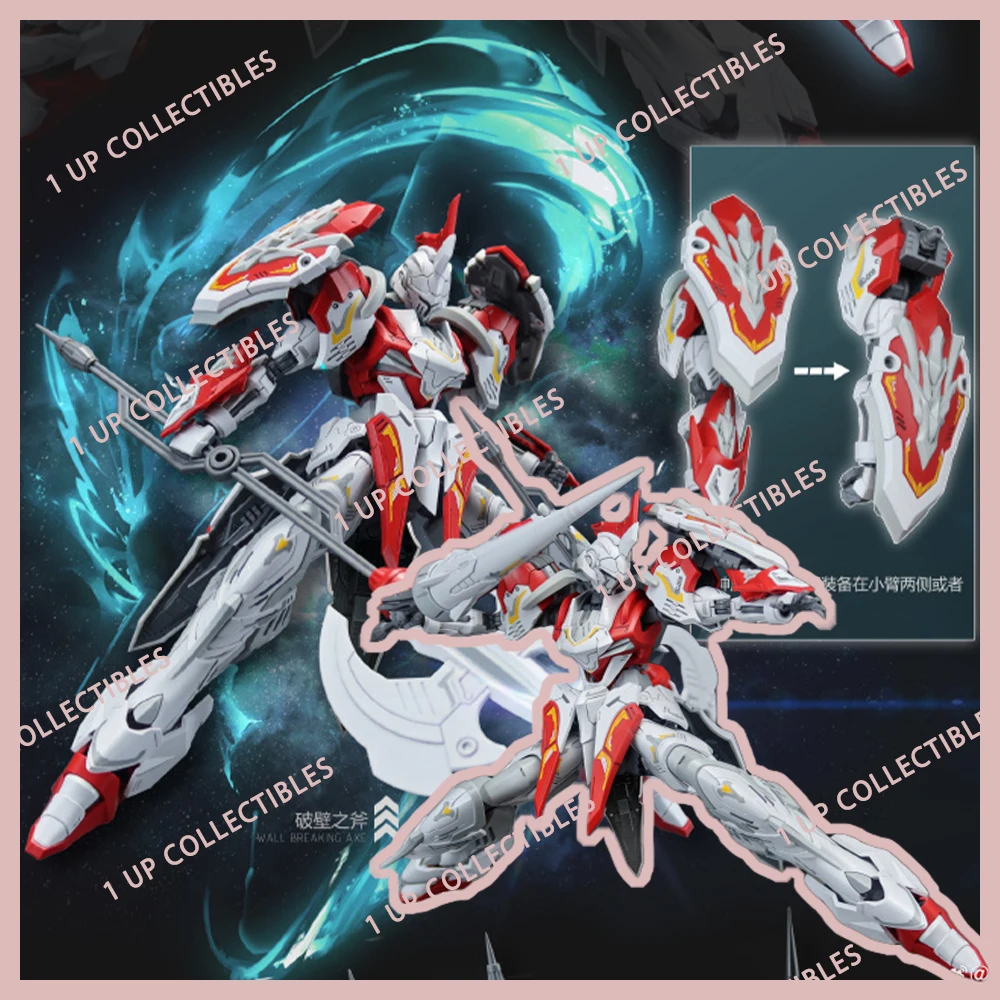

Модель Snaa Hg 1/144 Sc-008 Soul Spear-Lamorak Deluxe Edition, конструктор, фигурка рыцаря Круглого стола, меха-модель, игрушка, подарок