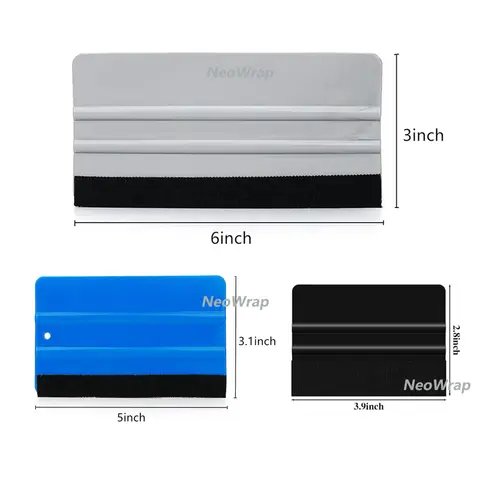 Car Wash Accessories Water Squeegee Widened Auto Window Tinting Cleaning Tool Rubber Scraper Windshield Glass Water Remove Wiper 8 best sales car squeegee - №4