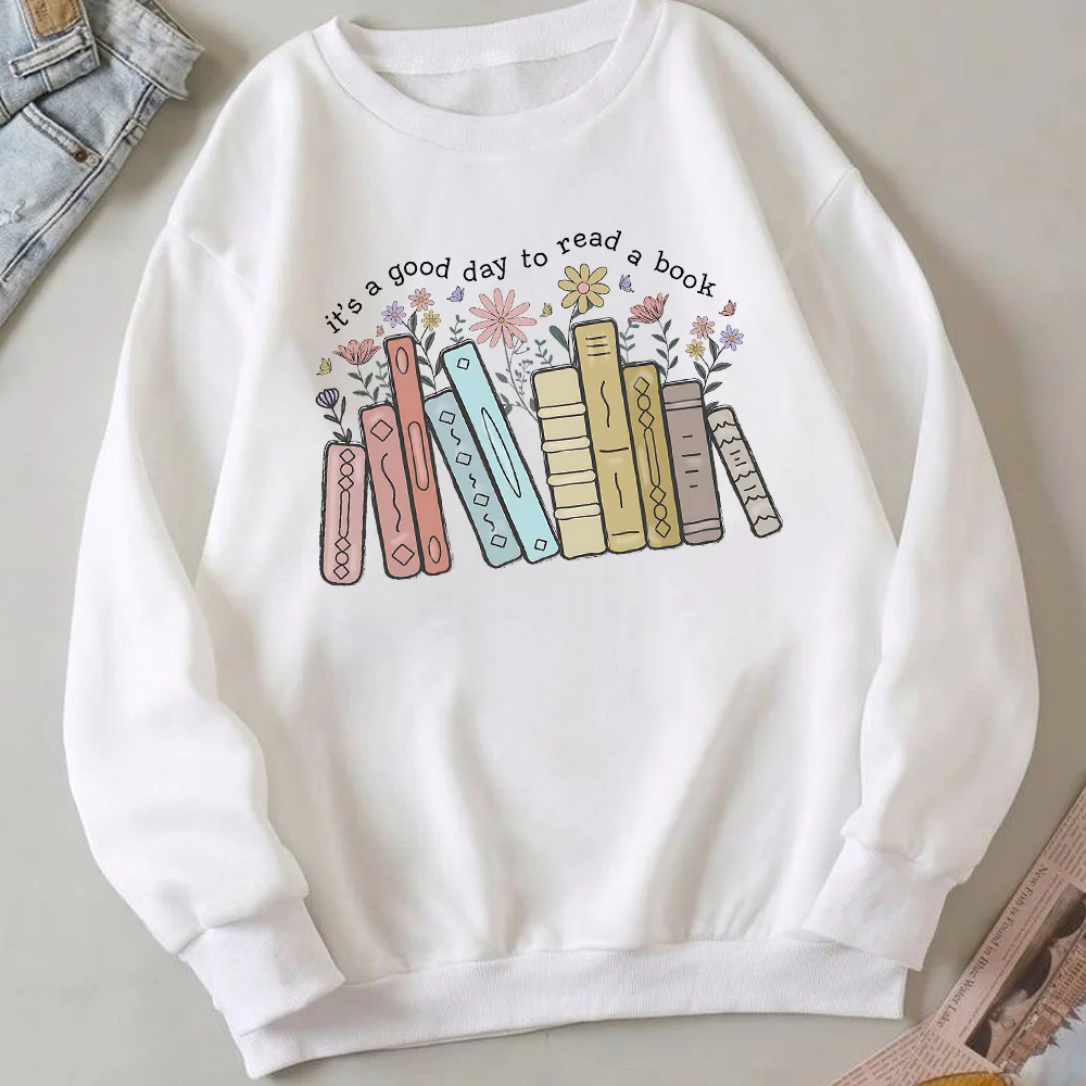 Its A Good Day To Read A Book SweatShirt Librarian Shirts Book Lover Sweater Retro Teacher Shirts Back To Shcool Gifts