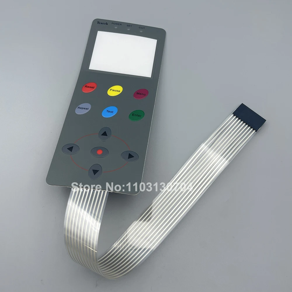 1PC Kuco Cutting Plotter Keyboard Keypad Panel for Kuco Teneth TH740 TH740LX TH330LX TH1300 Cutter Button Control Panel Mask - Image 4