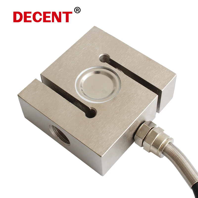 10 ton DYLY-104  500kg 1000kg 5T 2T Tensile and compression Measure S type Load cell Force Sensor