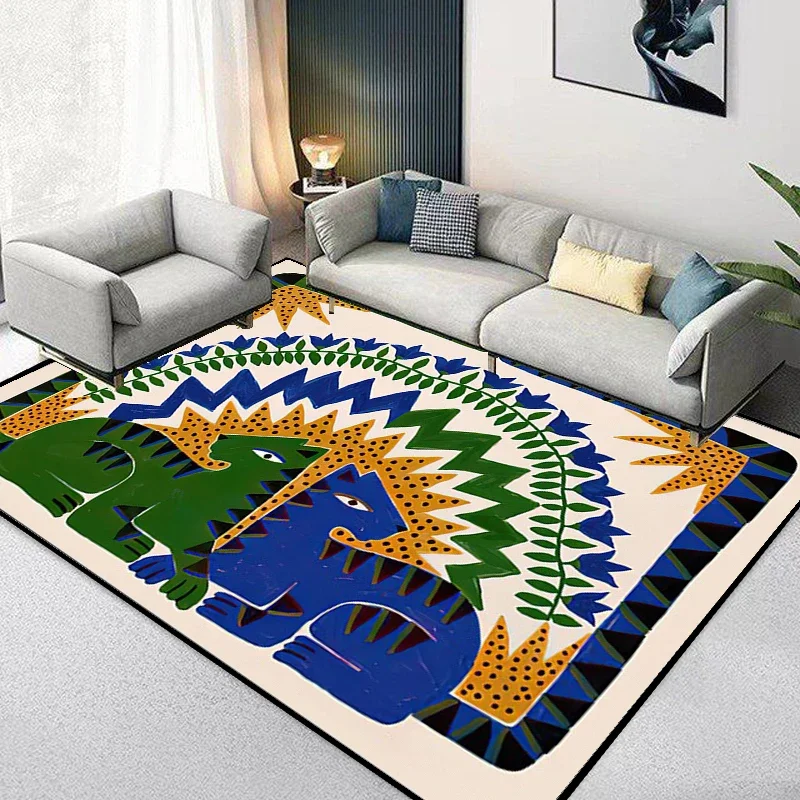 Carpet for Living Room Fashion Advanced Home Decoration Coffee Tables Bedroom Plush Mat Large Area Cloakroom Rug ковер Tapis 러그