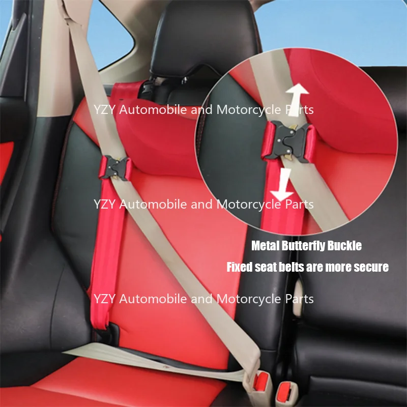 

Safety belt adjusting retainer Child Safety Belt Clip Buckle Car Strap Adjustment Retainer Seat Belt Type Interior Accessories