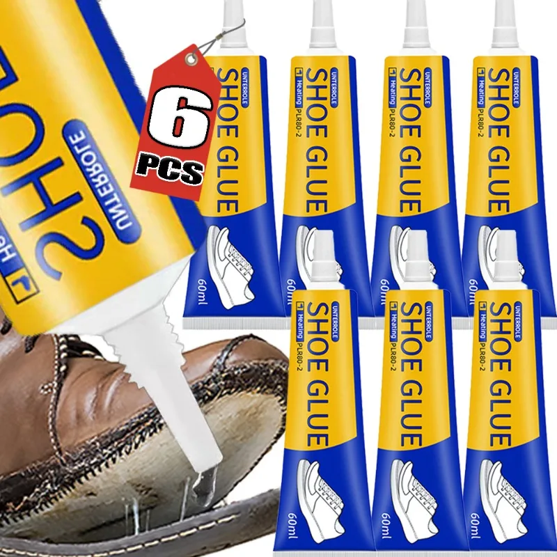 6/1PCS Strong Shoe Repair Glue Flexible Instant Waterproof Quick Dry Shoe Glue Repair Adhesive Hike Shoes Fix Mend Liquid Tool