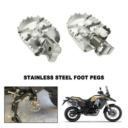 For BMW F800GS F700GS F650GS Foot Rests F 800 700 650 GS 2008-2018 2017 Motorcycle Stainless Steel Foot Pegs FootRest Footpegs