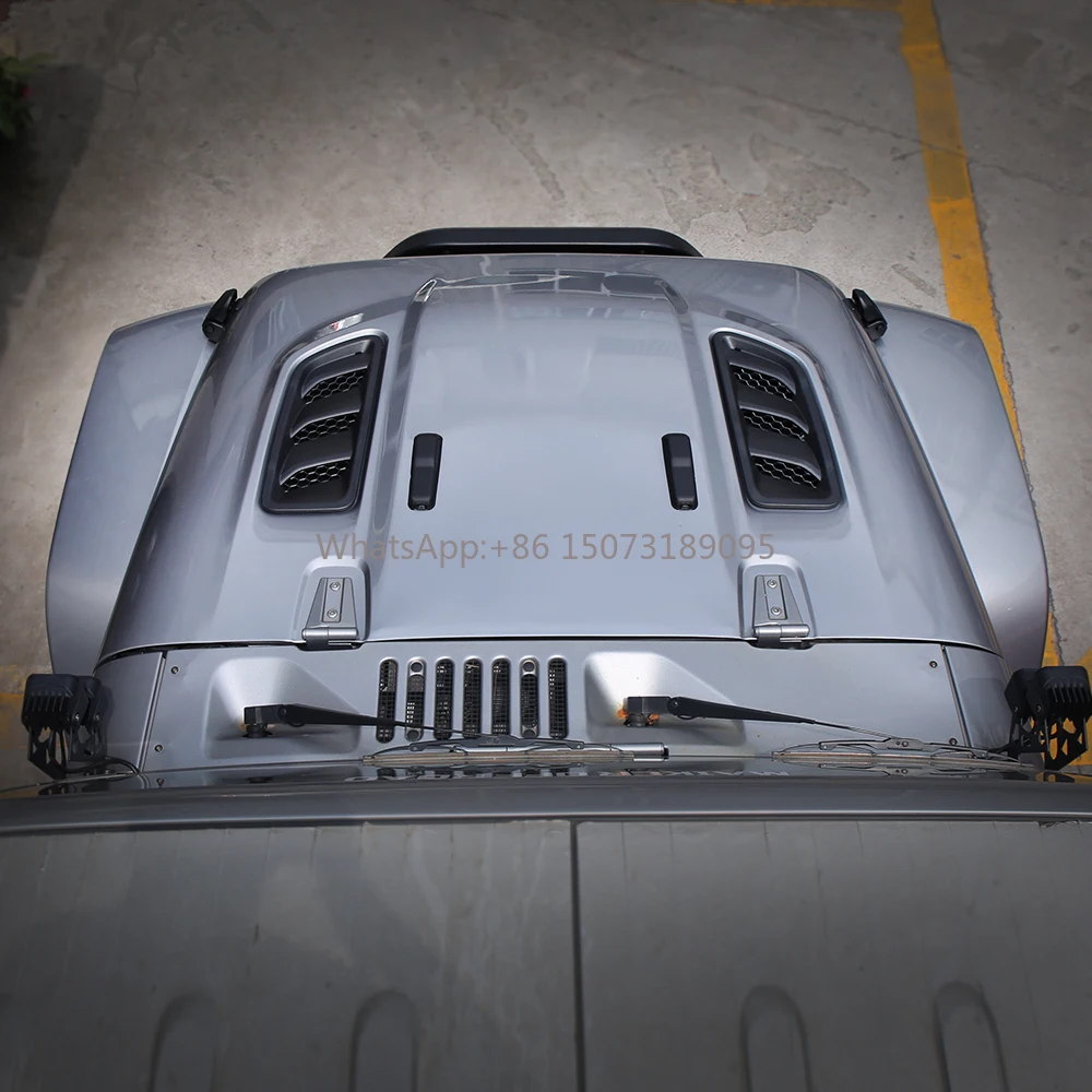 

JL Style Engine Hood for Jeep Wrangler JK 4x4 Accessories Manufacturer Engine Bonnet Cover