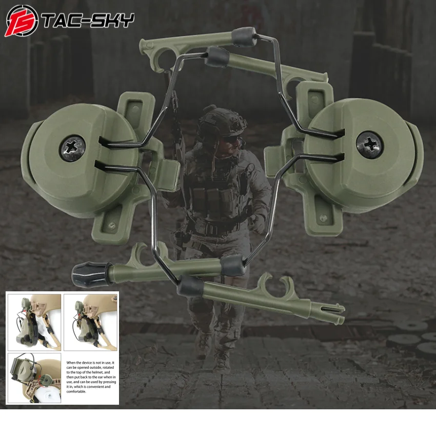 For TEAM Wendy TW 3.0 Tactical Helmet Rail Adapter Compatible with Comta Headset
