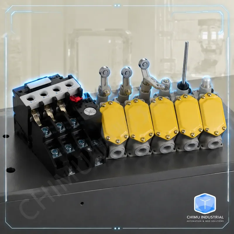 【CHIMU INDUSTRIAL】 JLXK1-111 Stroke Switch Single Wheel Protective Type Automatic Reset Limit Switch for Industrial Control