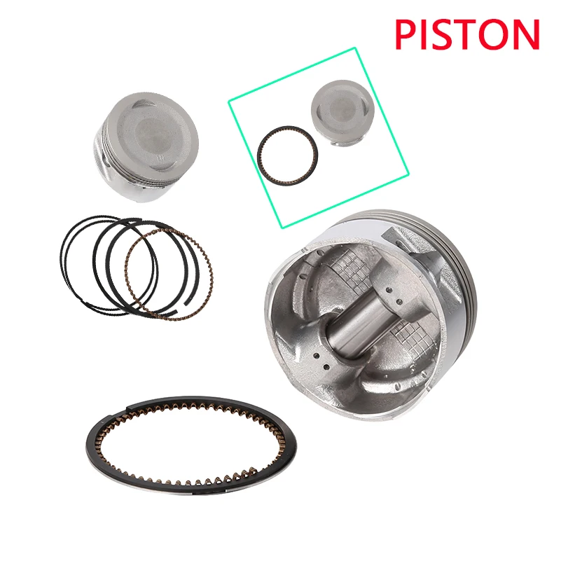 

New type Trapezoidal ring 62mm motorcycle piston for Gy6 180cc piston, ATV kit accessories