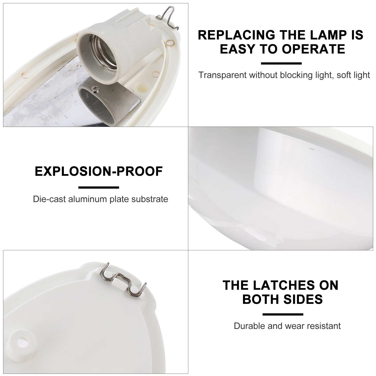 LED ซาวน่าไฟป้องกันการระเบิดเพดานนาฬิกาทรายจับเวลาพลาสติกอุปกรณ์ห้องอบไอน้ํา