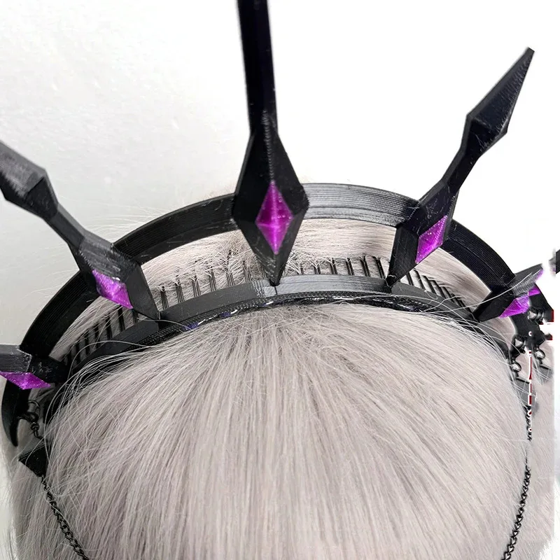 هونكاي ستار السكك الحديدية كاستوريس تأثيري Headcrown أغطية الرأس الدعائم لعبة الخروع زي الدعائم هالوين كرنفال اكسسوارات الحفلات