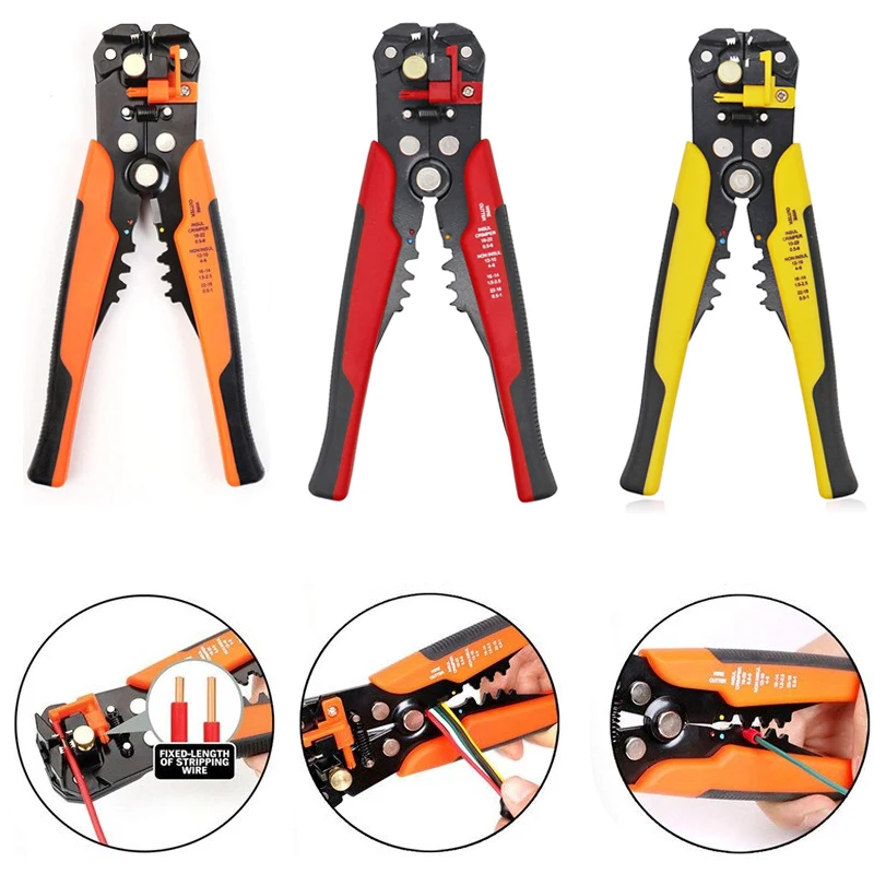 

Wire Stripper Tools Multitool Plier Crimper Cable Cutter Multifunctional Stripping Tool Crimping Pliers Terminal 0.2-6.0mm2 tool