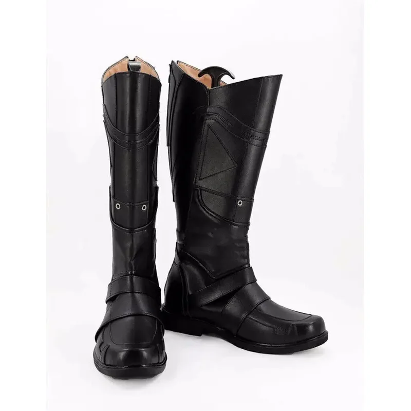 

Обувь для косплея Comicon X-Men Росомаха, 2025 11, черные длинные сапоги, аксессуары для костюмов на Хэллоуин, реквизит