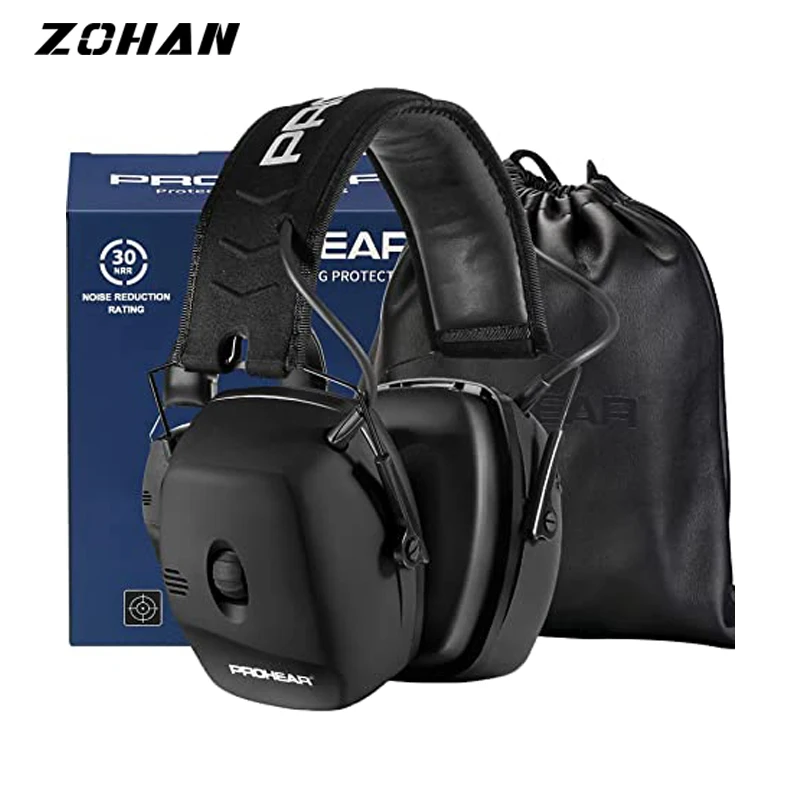 ZOHAN Tactical Electronic Shooting EarMuffs Military Headset Hunting Protection hearing Sound Amplification Earmuffs Upgrade