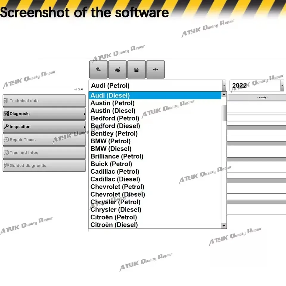 WOW V5.00.12 5.00.8 R2 Multilingual Automotive Diagnostic Software with KeyGen for Multi IAG TCS Tools