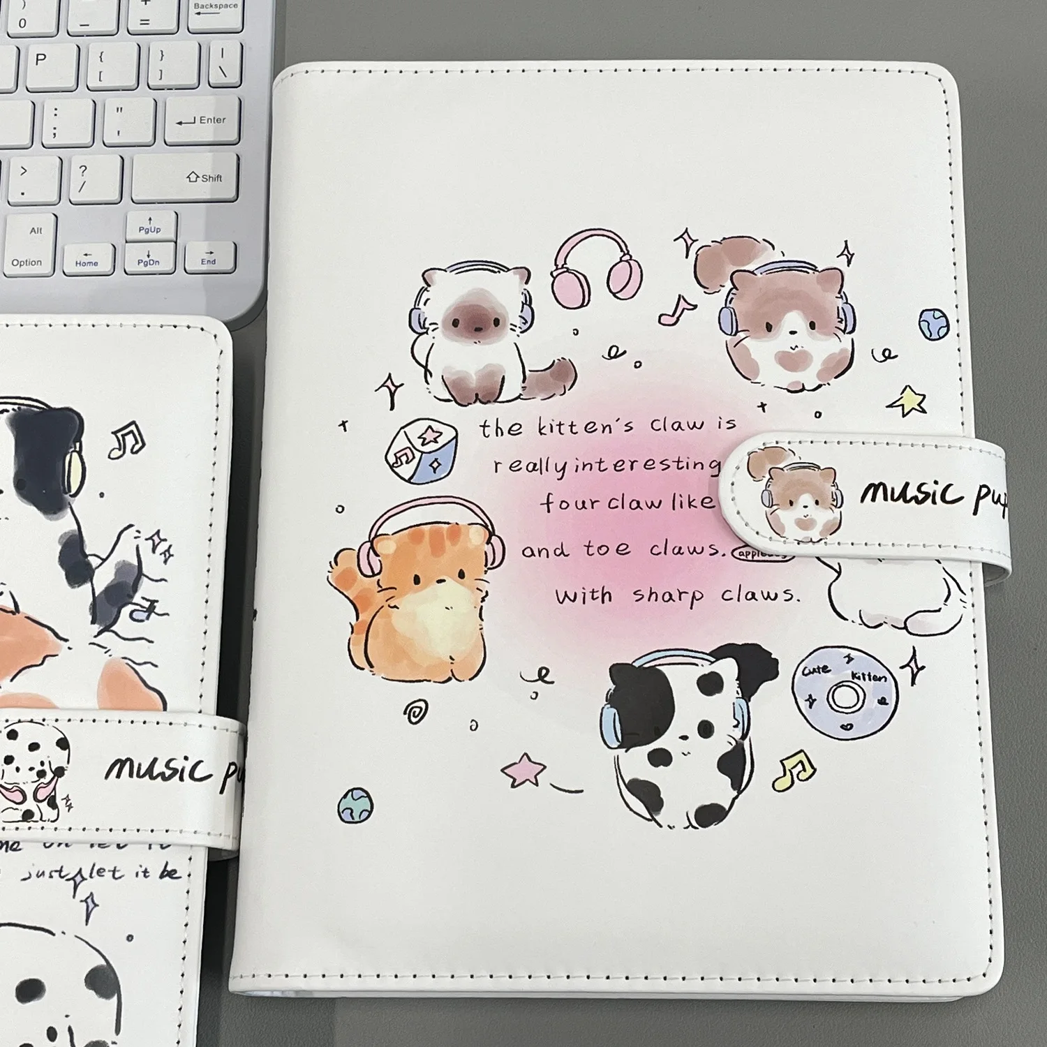 Cute Music Cat A5 Photo Album, - Polaroid Photo Album recension och pris