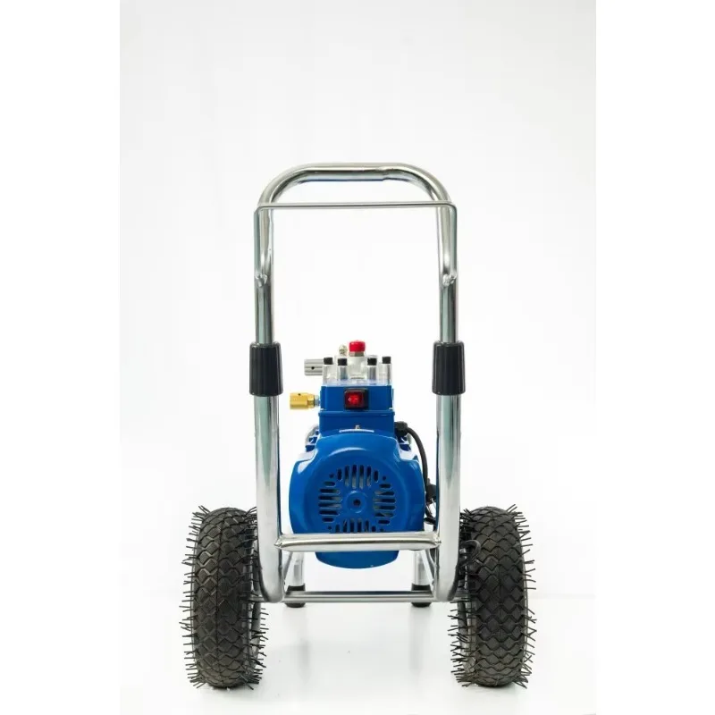 مسدس مضخة مكبس عالي الضغط جديد بدون هواء - بخاخ طلاء جدران مع محرك حديد (مكون أساسي)، مباشرة من التصنيع P