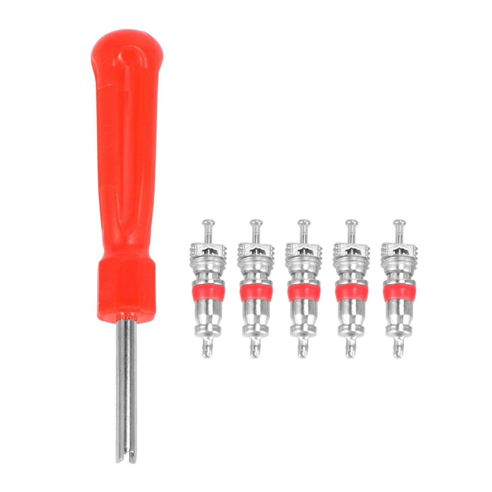 자동차 자전거 오토바이 도구 데모 밸브 타이어 + 5 밸브