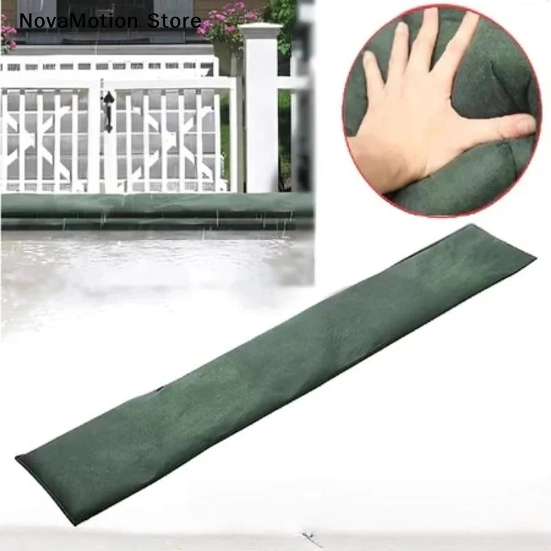Water Activated Flood Barriers Reusable Absorbent Sand Bag For Home Door Basement Flood Prevention Water-Absorbing Expansion Bag
