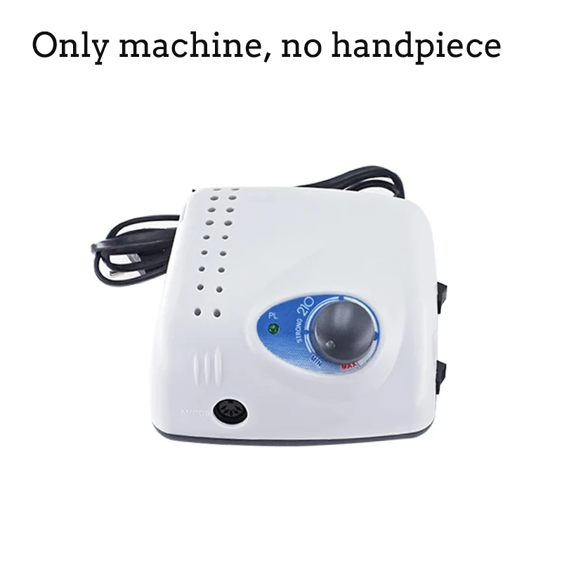 Strong 210 Marathon 65W Power Control Box Micromotor Handpiece Nail Drills Manicure Grinding Machine For Nail Art Tools