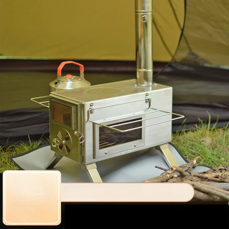 Outdoor Camping Tent Wood Stove Is Foldable and Portable Efficient Safe and Reliable Easy To Ignite Multifunctional and Economic