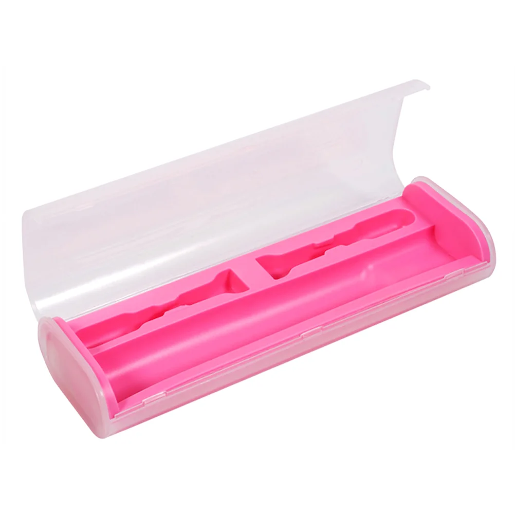 

Toothbrush Holder for Camping Electric Toothbrushes Case Retainer Cleaning Pink Travel