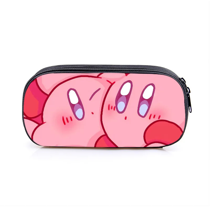 Trousse à crayons de grande capacité avec figurine d\'anime, sac à stylos étoile, poudres, étudiant, école, cadeau pour enfants, Kirby, Kawaii, 40