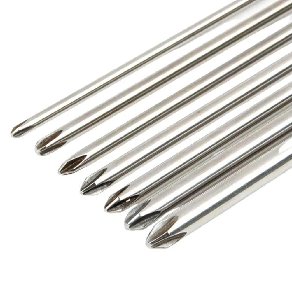 7-teiliger Phillips-Schraubendreher-Bit-Satz 1/4'' Sechskantschaft Kreuzschlitzschraubendreher 200mm Schraubenschlüssel PH1 PH2 4.0 4.5 5.0 6.0 Magnetisches Schraubendreher-Werkzeug – Detail 4