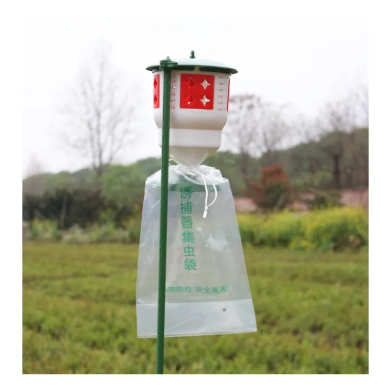 Agricultural Insect Traps with Sex Pheromone Lure Plastic Moth/Beetle Monitor Durable Pest Catcher in Greenhouse and Field