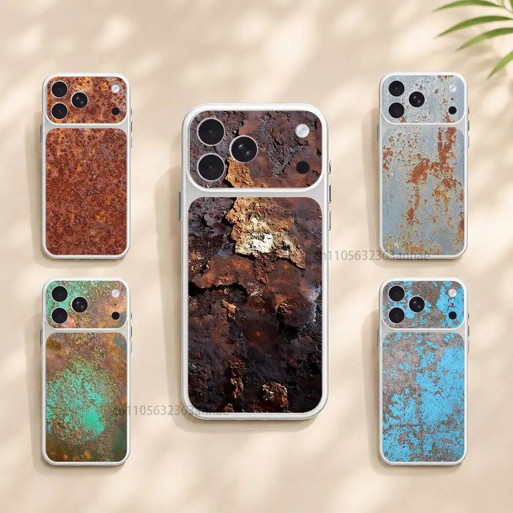 

Retro Industrial Style Rusty Protective Sticker for iPhone 17 Pro 17 ProMax Full Body Back Cover Decal Skin