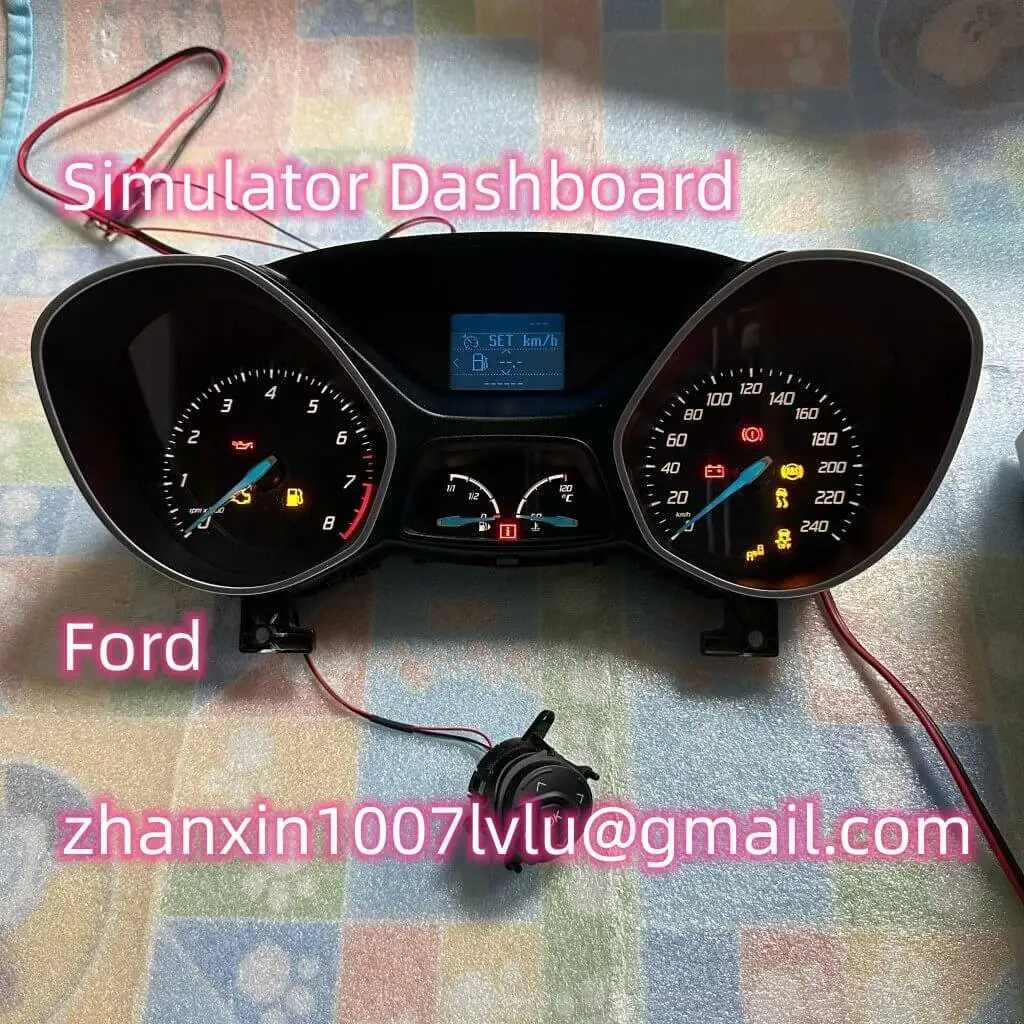 Emulator Dashboard Test Wire 12 Pins For Ford Car Dashboard Test Platform Bench Tool