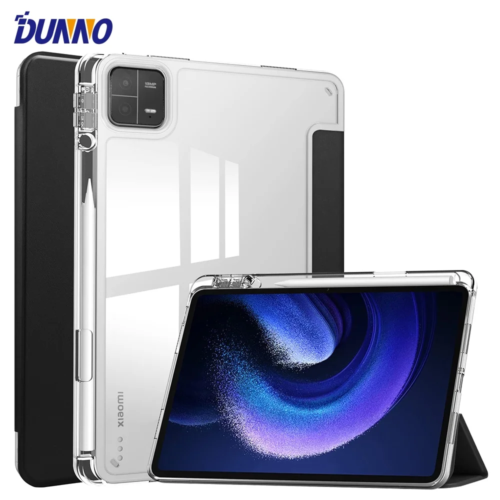 

For Xiaomi Pad 5 Case Original Tablet Cases for Xiaomi Pad 6 Cover Auto Wake-up and Sleep Functions Tablets Parts