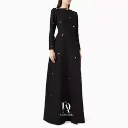 Aushine Dress Luxury Birthday Evening Dress Floor Length Full Sleeves Summer Elegant Wedding Party Gowns For Women Arab 2024Fu