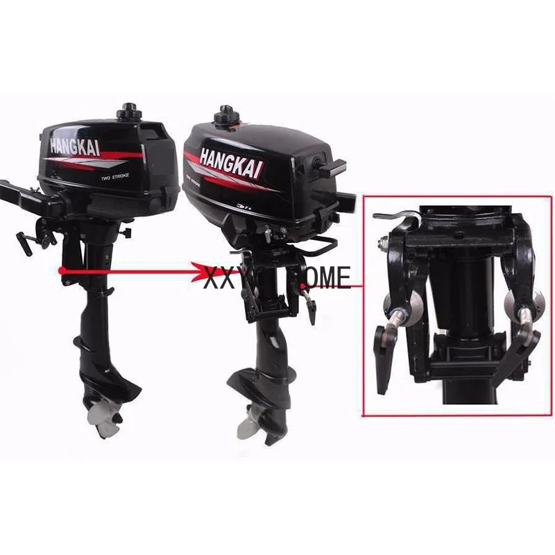 Factory Outlets Four Stroke Gasoline Outboards 4.0HP-20.0HP Petrol Marine Motor Boat Engine for Boat Canoe Outboards Propeller