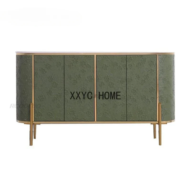 

Entrance Hall Partition Decorative Cabinet Living Room Simple Modern Marble Light Luxury Shoe Cabinet Italian Cabinet
