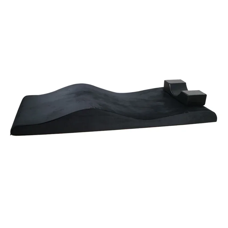

Wholesale Premium Memory Foam Velvet Curved Mattress Lash Bed Topper