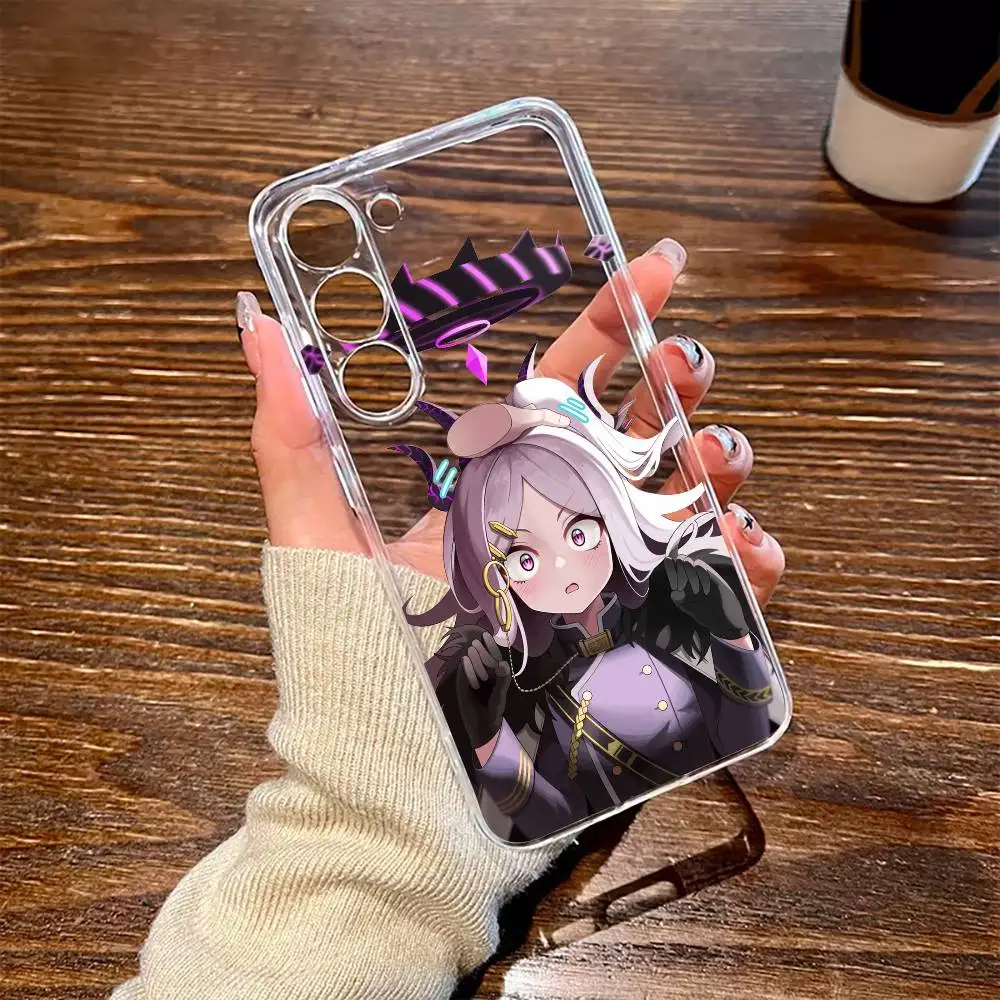 

Sorasaki Hina Blue Archive Phone Case For SamsungA10 A12 A31 A40 A70 Transparent Cover Case