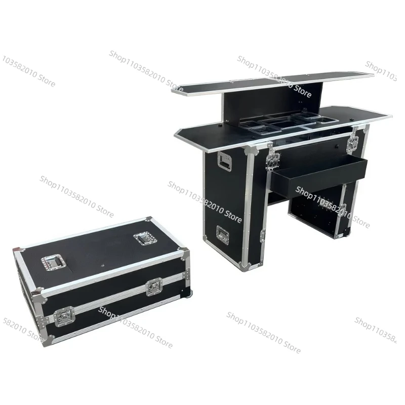 

Custom Portable Folding Cocktail Bar Mobile Bar DJ Flight Case