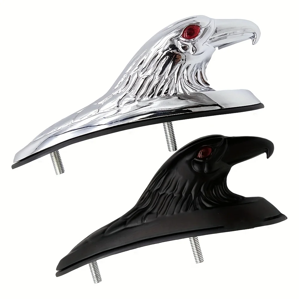

Universal Motorcycle LED Eagle Front Fender Ornament Statue Design Cafe Racer Dual Sport bike Atv Scooter Off-road