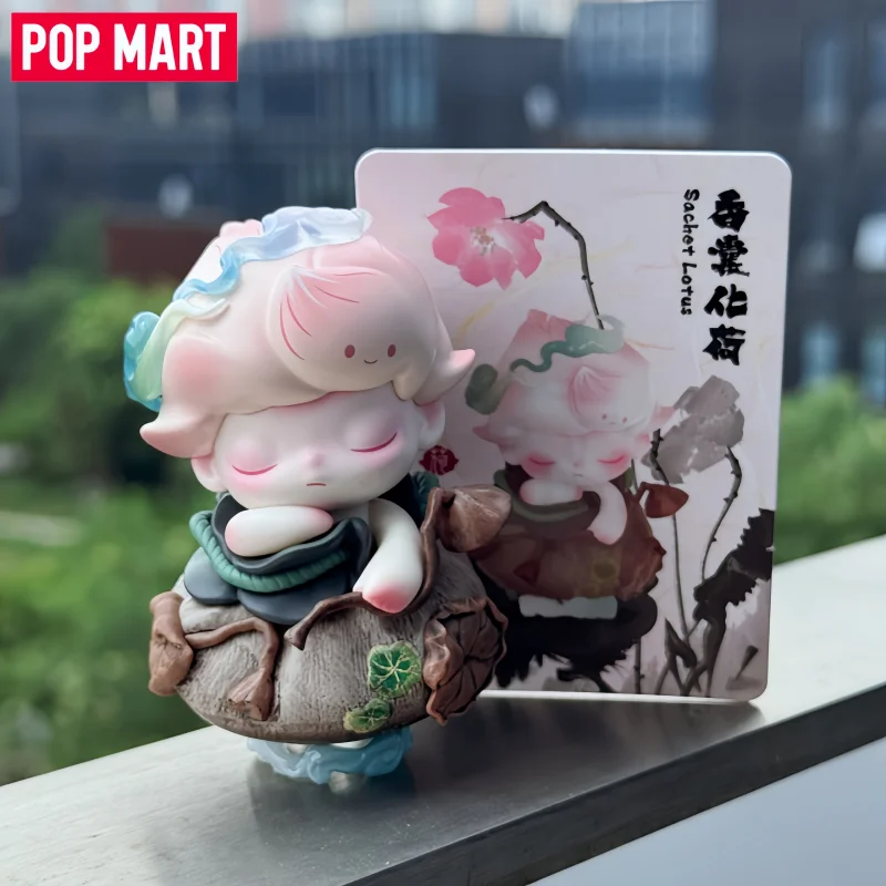Auf Lager POP MART Heiße Original Dimoo Stories In The Cup Serie Anime-Figuren Trendige Modepuppen-Modelle Spielzeug Geburtstagsgeschenke