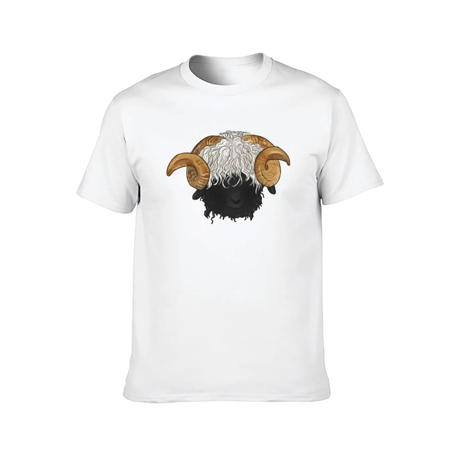 تي شيرت Valais Blacknose Sheep تي شيرت g man للرجال تي شيرت برسومات تي شيرت